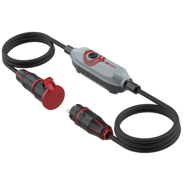 Adaptateur de protection des personnes PRCD-S+ 30mA 1.5/1.5m 3G1.5 H07RN-F
