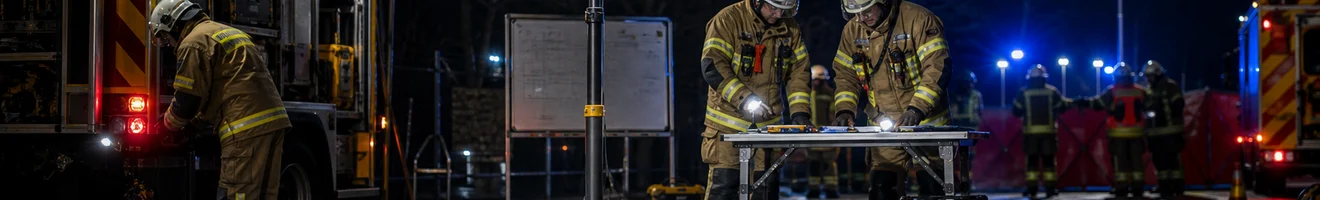 Deployment site lighting