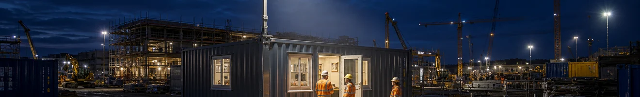 Container and Construction Office Lighting