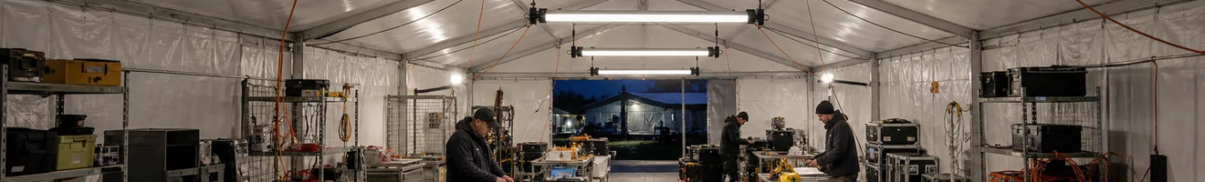 Tent interior lighting