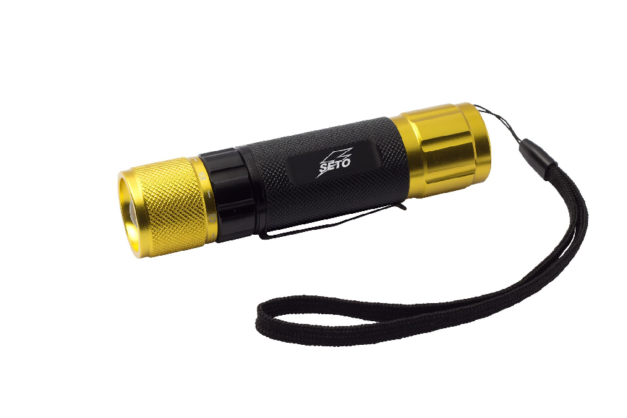 Heitech 4er-Set Sicherheits-Reflektor-Armband mit LED und 3
